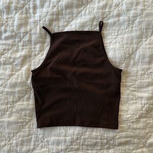 Outdoor Voices high neck cami, size small